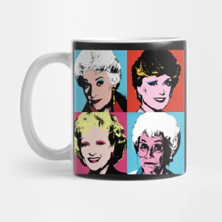 Golden Warhol Girls Mug